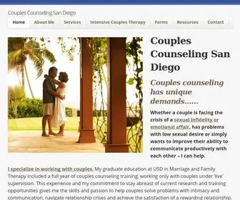 Couplescare.net(Marriage Counseling And Couples Therapy In San Diego) Screenshot