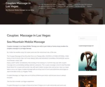 Couplesmassageinlasvegas.com(Sea Mountain Mobile Massage) Screenshot