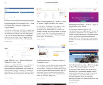 Couponandoffer.com(Coupon and Offer) Screenshot