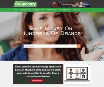 Couponary.com(Free Online Discount Promo Codes) Screenshot