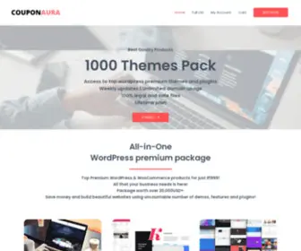 Couponaura.com(WP Premium Themes & Plugins) Screenshot