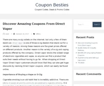 Couponbesties.com(Couponbesties) Screenshot