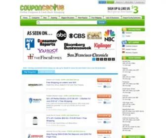 Couponcactus.com(Coupons) Screenshot