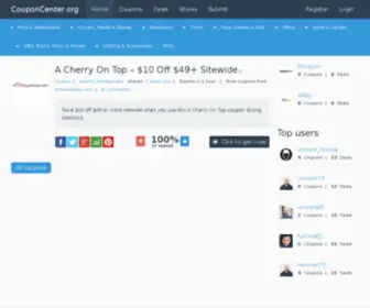 Couponcenter.org(Mosawi9 Coupon) Screenshot
