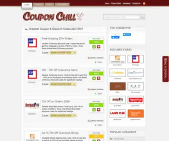 Couponchill.com(CouponChill) Screenshot