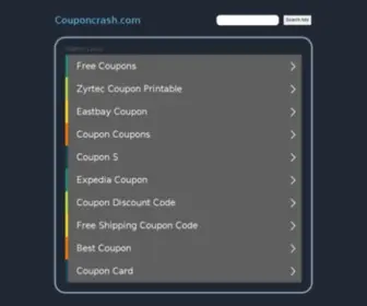 Couponcrash.com(CouponCrash) Screenshot