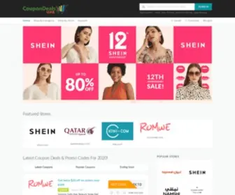 Coupondealsuae.com(MEA) Screenshot