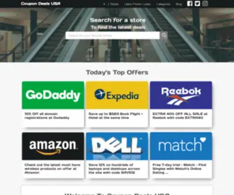 Coupondealsusa.com(Coupon Deals USA) Screenshot