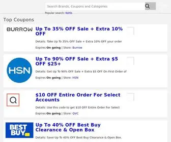 Couponded.com(Coupon Codes) Screenshot