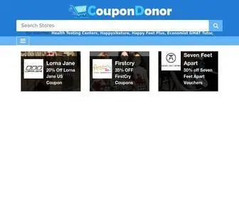 Coupondonor.com(Best Deals) Screenshot