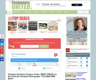 Couponersunited.com(Couponers United) Screenshot