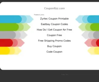 Couponfizz.com(Couponfizz) Screenshot