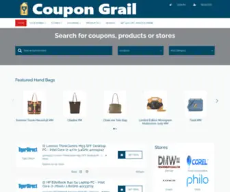 Coupongrail.com(Coupon Grail) Screenshot