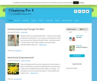 Couponingfor4.net(Couponing For 4) Screenshot