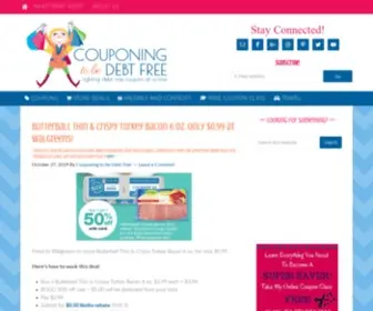 Couponingtobedebtfree.com(Couponing to be Debt Free) Screenshot