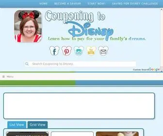 Couponingtodisney.com(Couponing to Disney) Screenshot