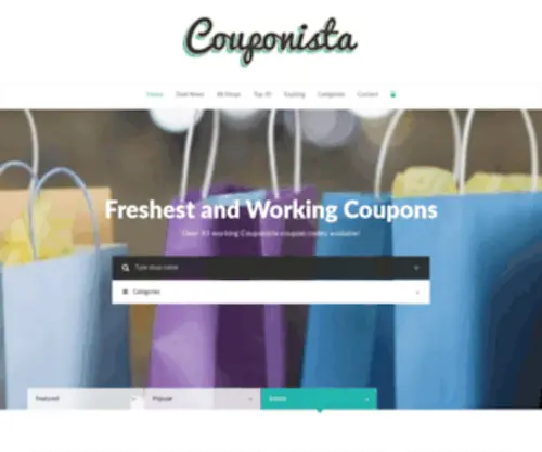 Couponista.com.au(Couponista) Screenshot