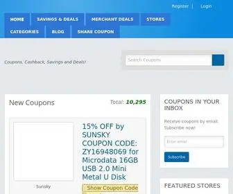 Couponjay.com(Coupons, Cashback, Savings and Deals) Screenshot