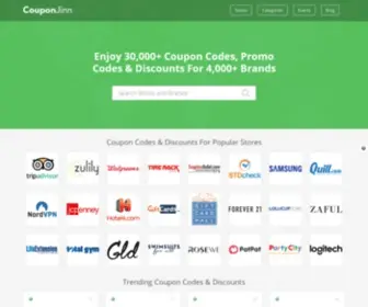 Couponjinn.com(Coupon Codes) Screenshot