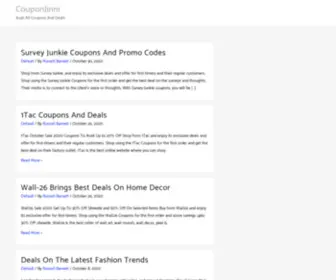 Couponjinni.com(Avail All Coupons And Deals) Screenshot