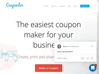 Couponler.com(Coupon Maker for Growing Your Business) Screenshot