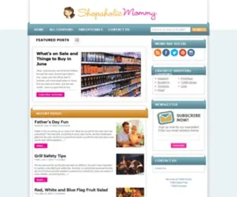 Couponmania.com(The Mommy Blog for all Shopaholics) Screenshot