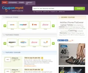 Couponmynt.in(Online Shopping Coupons) Screenshot