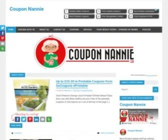 Couponnannie.ca(Coupon Nannie) Screenshot