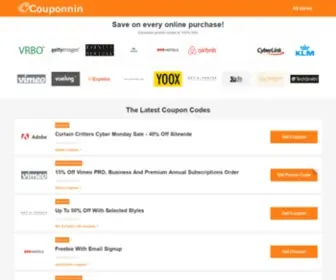 Couponnin.com(Promo Codes) Screenshot