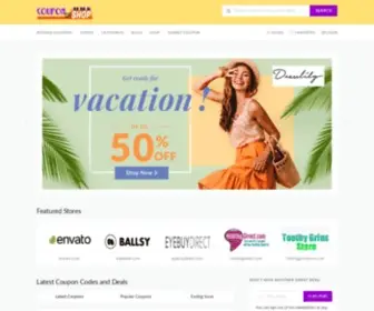 Couponorshop.com(Free Coupon Codes and Offers) Screenshot