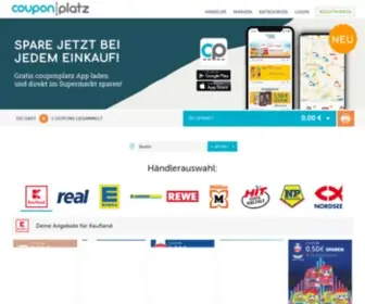 Couponplatz.de(Coupons und Gutscheine zum Ausdrucken) Screenshot
