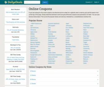 Coupons-Coupon-Codes.com(Online Coupons) Screenshot