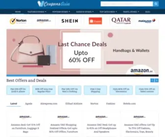 Couponsasia.com(Coupons Asia) Screenshot