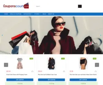 Couponscourt.com(Online Shopping Deals and Coupons) Screenshot