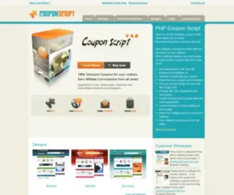 Couponscript.org(Easy-to-use SEO friendly Coupon Script which allow you to create Discounts) Screenshot
