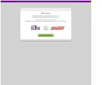 Couponseven.com(Online Coupons) Screenshot