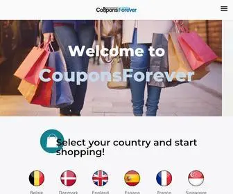 Couponsforever.world(Find here the best discounts on the web) Screenshot