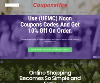 Couponshire.com(CouponsHire) Screenshot