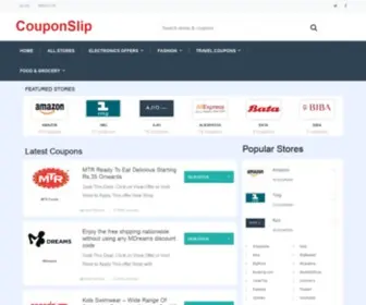 Couponslip.com(couponslip) Screenshot