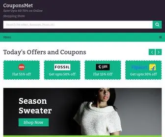 Couponsmet.com(Save Upto 60) Screenshot