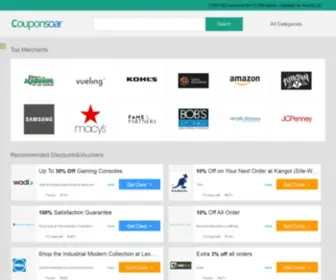 Couponsoar.com(Coupon Codes & Promo Codes) Screenshot