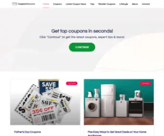 Couponsobsession.com(Coupons Obsession) Screenshot