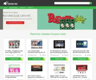 Couponspays.com(Exclusive Coupon Codes) Screenshot