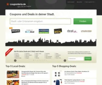 Couponteria.de(Übersicht) Screenshot