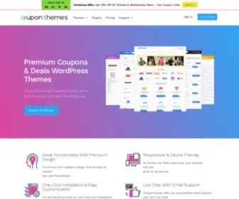 Couponthemes.net(WordPress Deals Themes & Plugins Build for Marketers) Screenshot