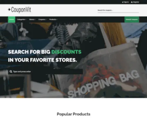 Couponvit.com(Meta Keywords) Screenshot