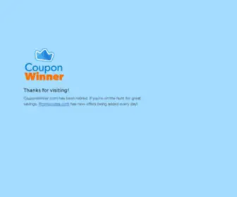 Couponwinner.com(Promo Codes) Screenshot