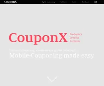 Couponx.ch( Mobile Coupon made easy) Screenshot