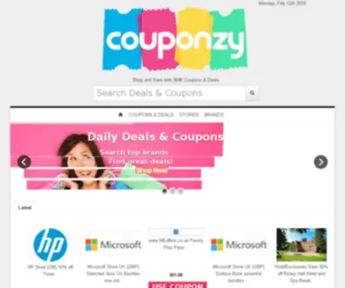 Couponzy.com(Coupons, Deals & Discounts) Screenshot