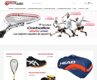 Courash.com(Courash Tienda Squash) Screenshot